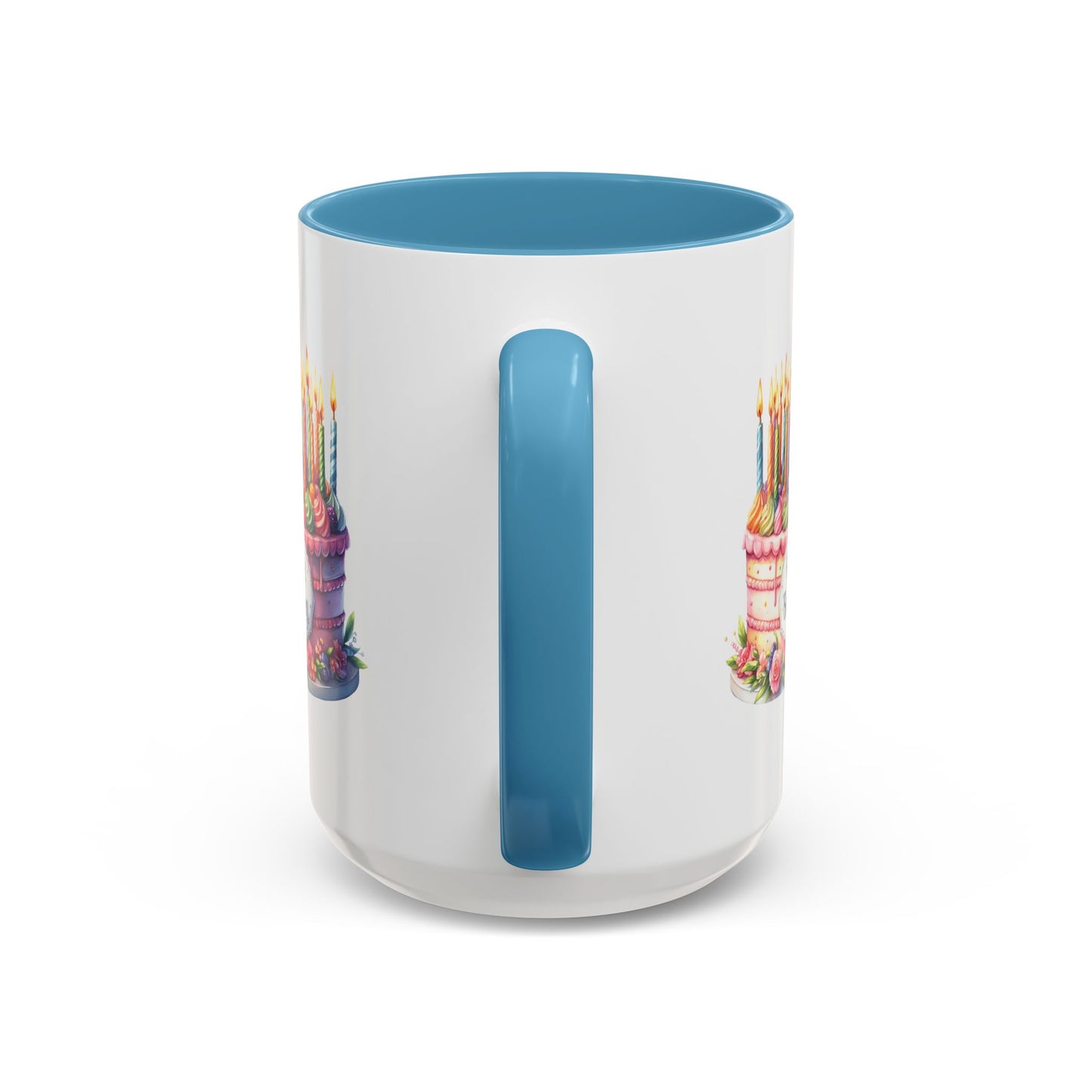 Birthday Mug - Happy Birthday Large Cake With...