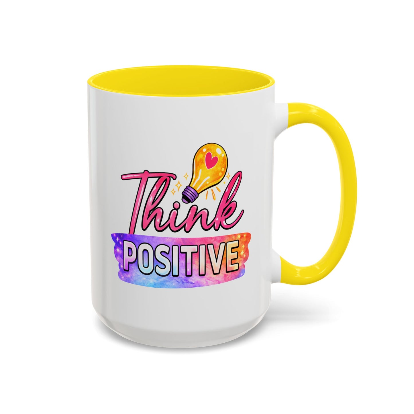 Wellness Mug - Think Positive Lightbulb