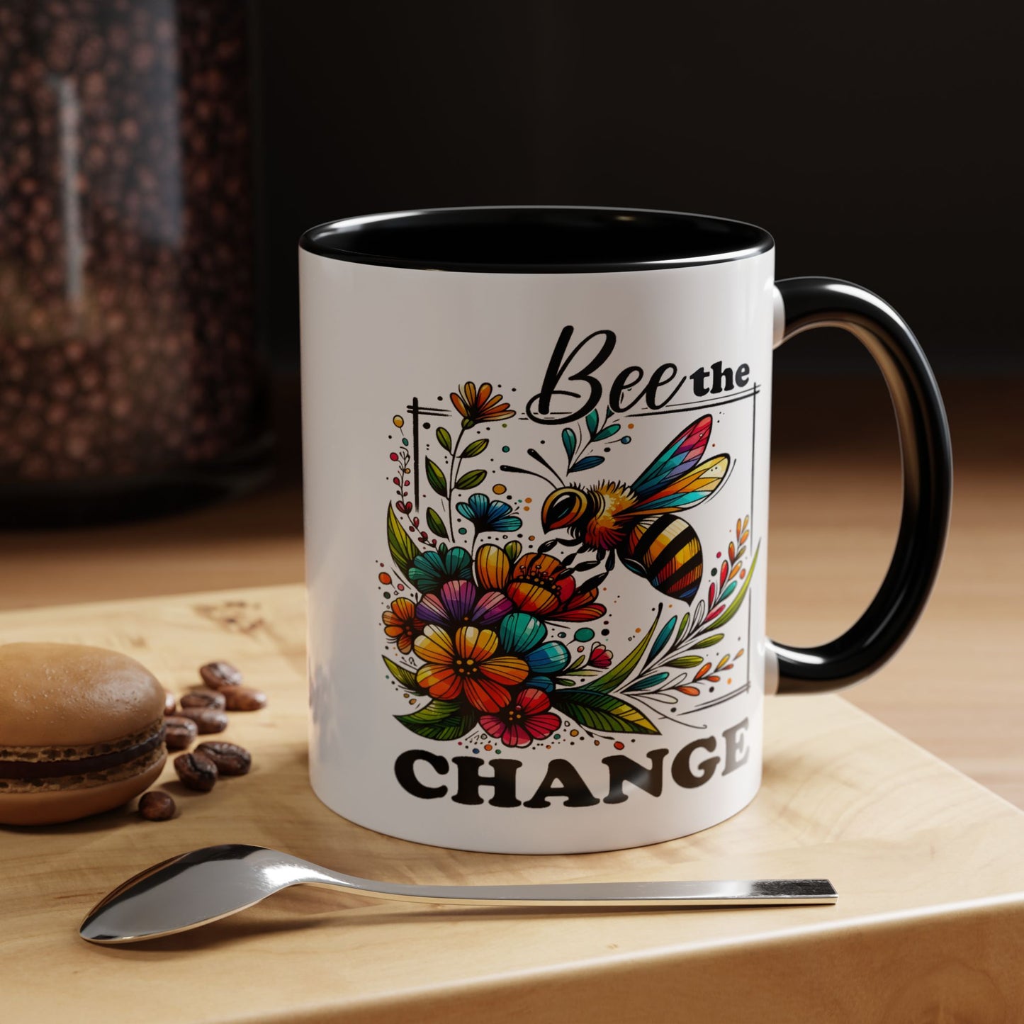 Motivation Mug - Bee The Change