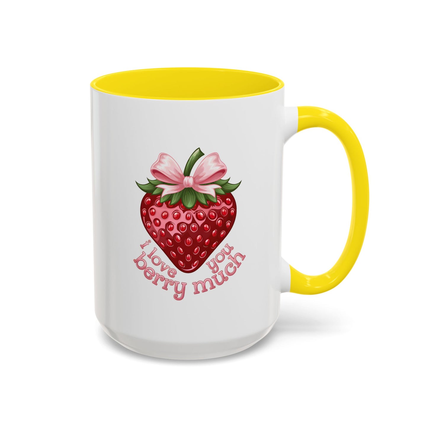 Valentine's Day Mug - I Love You Strawberry