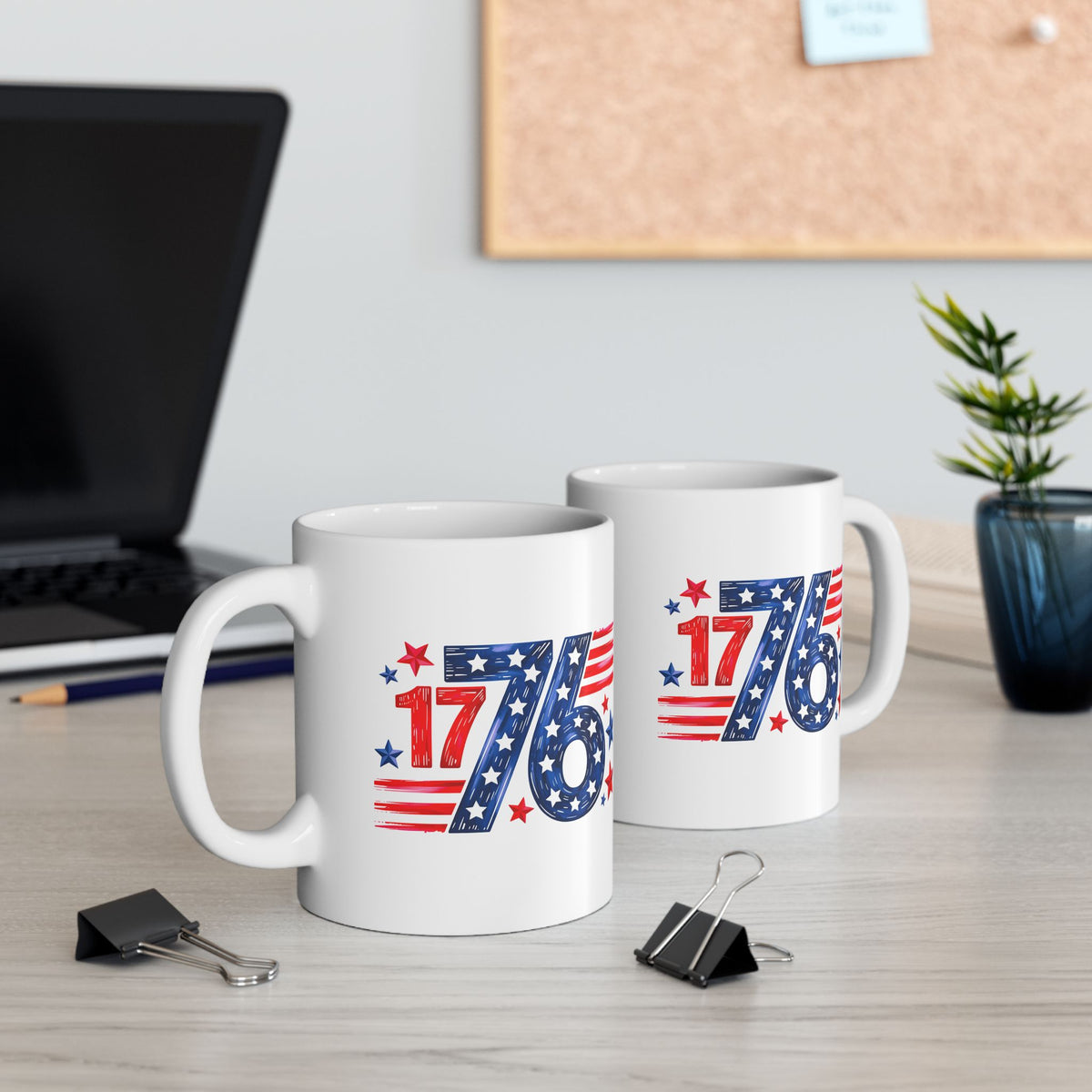 4th of July Mug - 1776 Patriotic