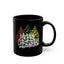 Christmas Mug - Merry Christmas White Text Graffiti