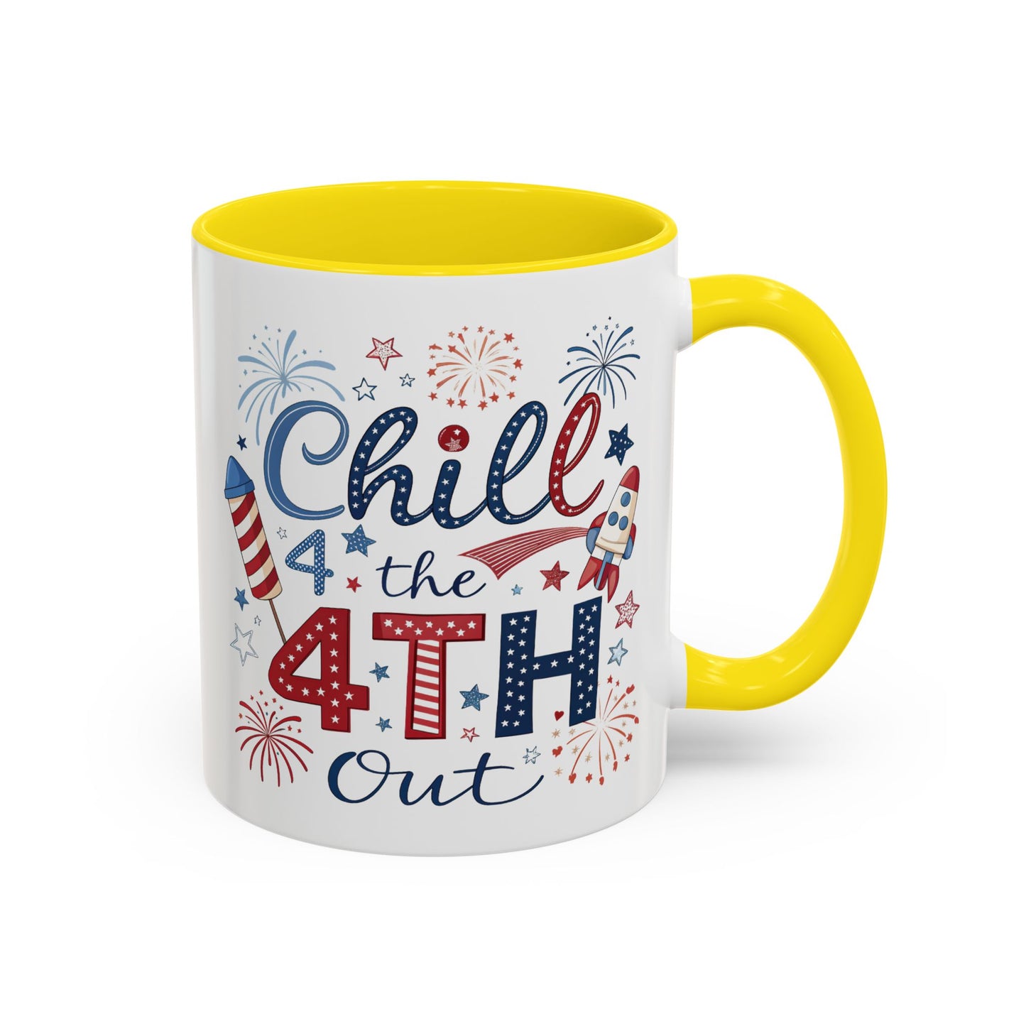 4th of July Mug - Chill the 4th Out Celebrations