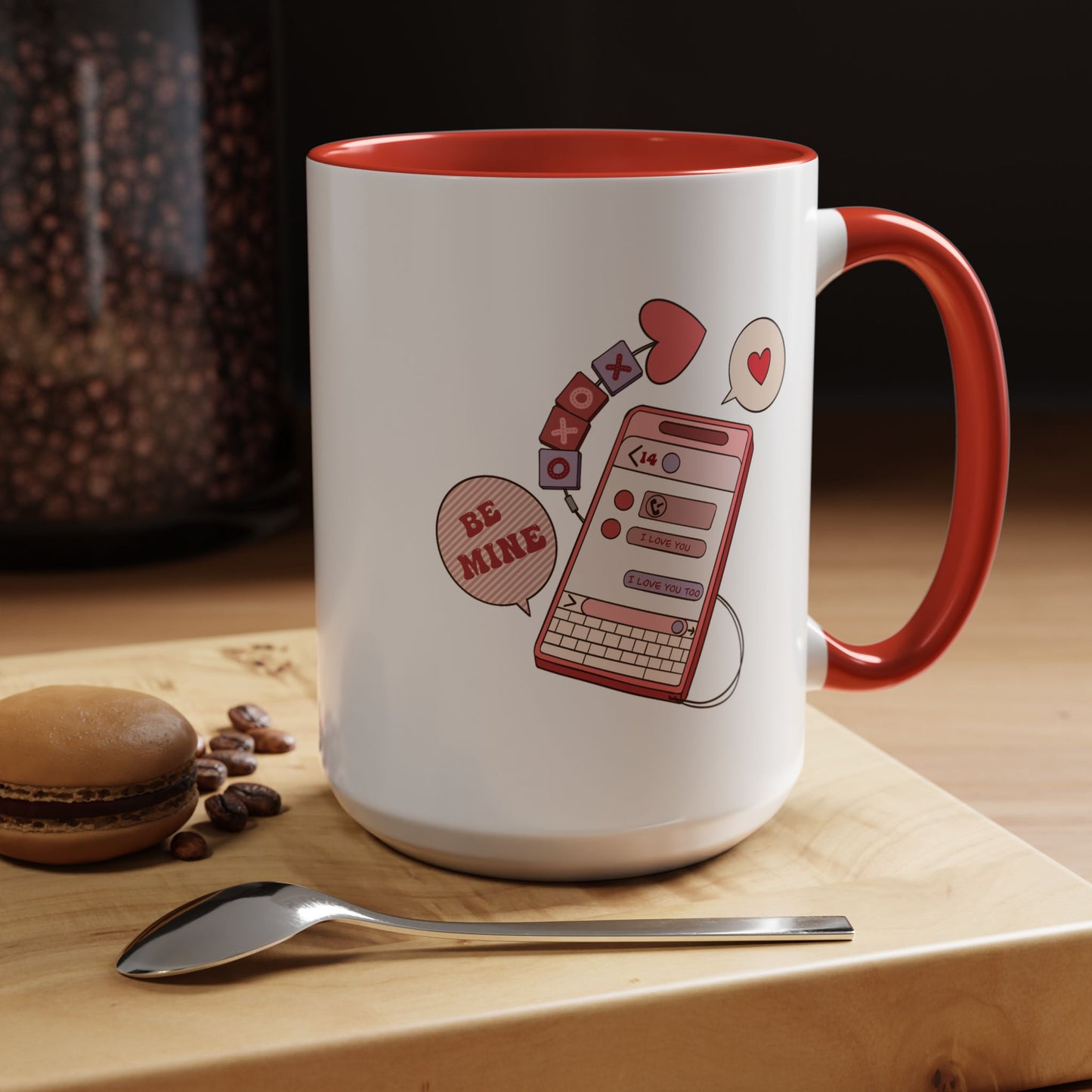 Valentine's Day Mug - Be Mine I Love You