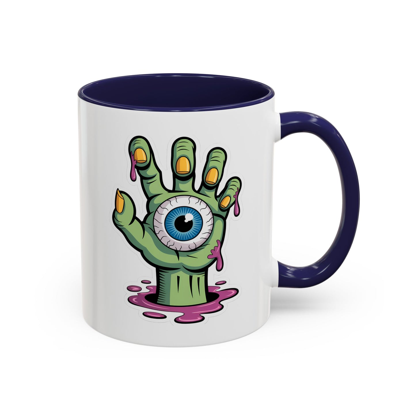 Halloween Mug - Eye Ball Hand
