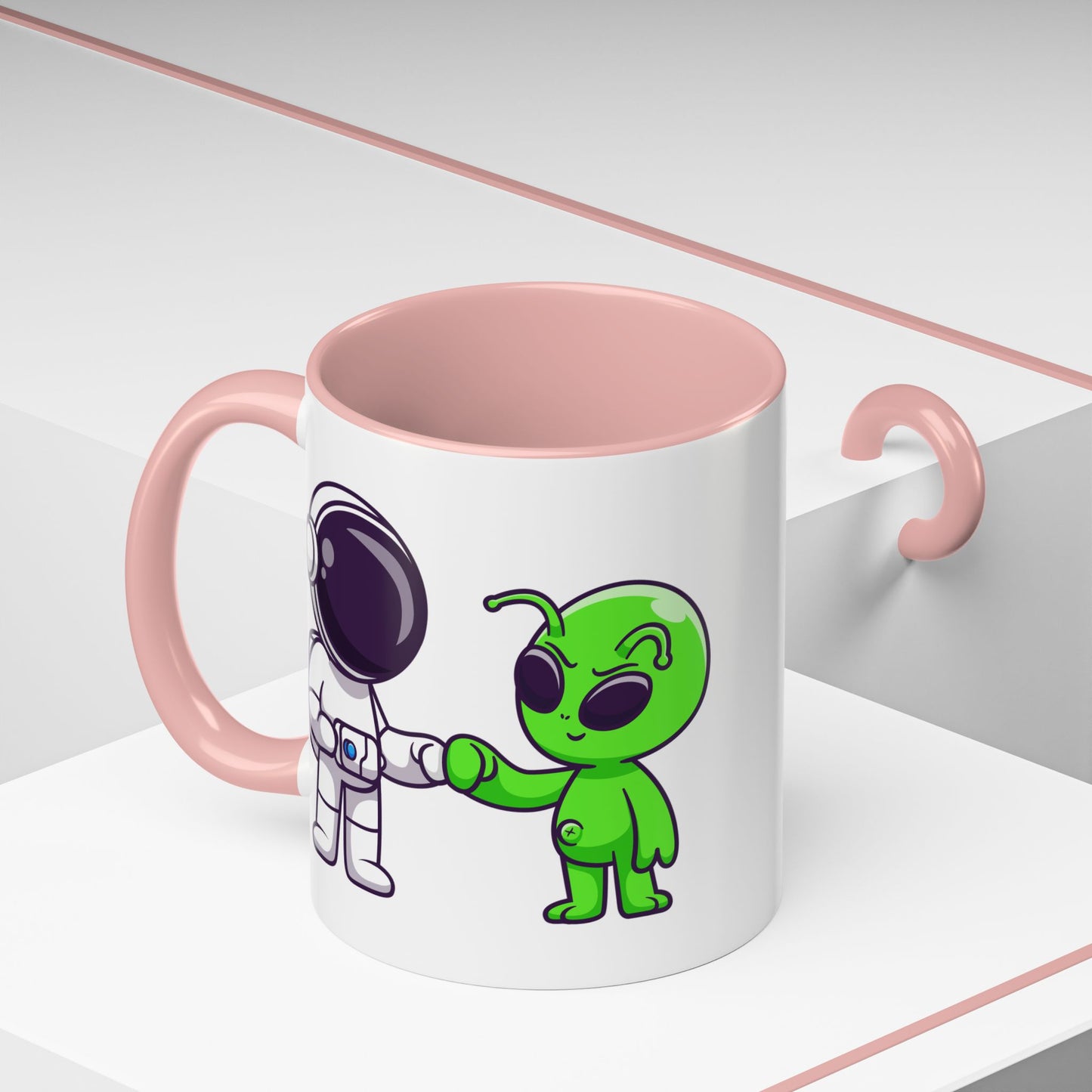 Alien Mug - Astronaut Alien Fist Pump