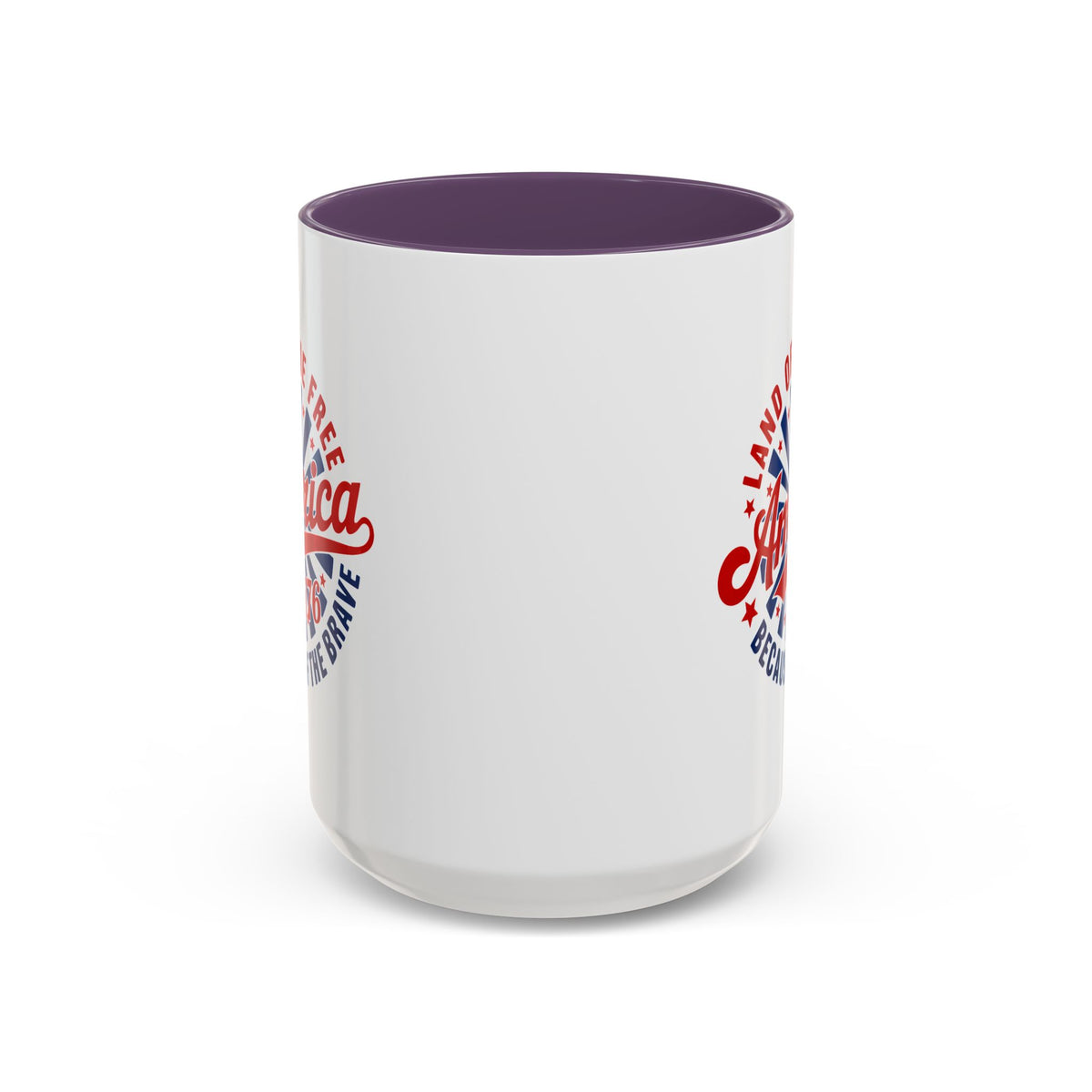 4th of July Mug - America 1776 Land of the Free