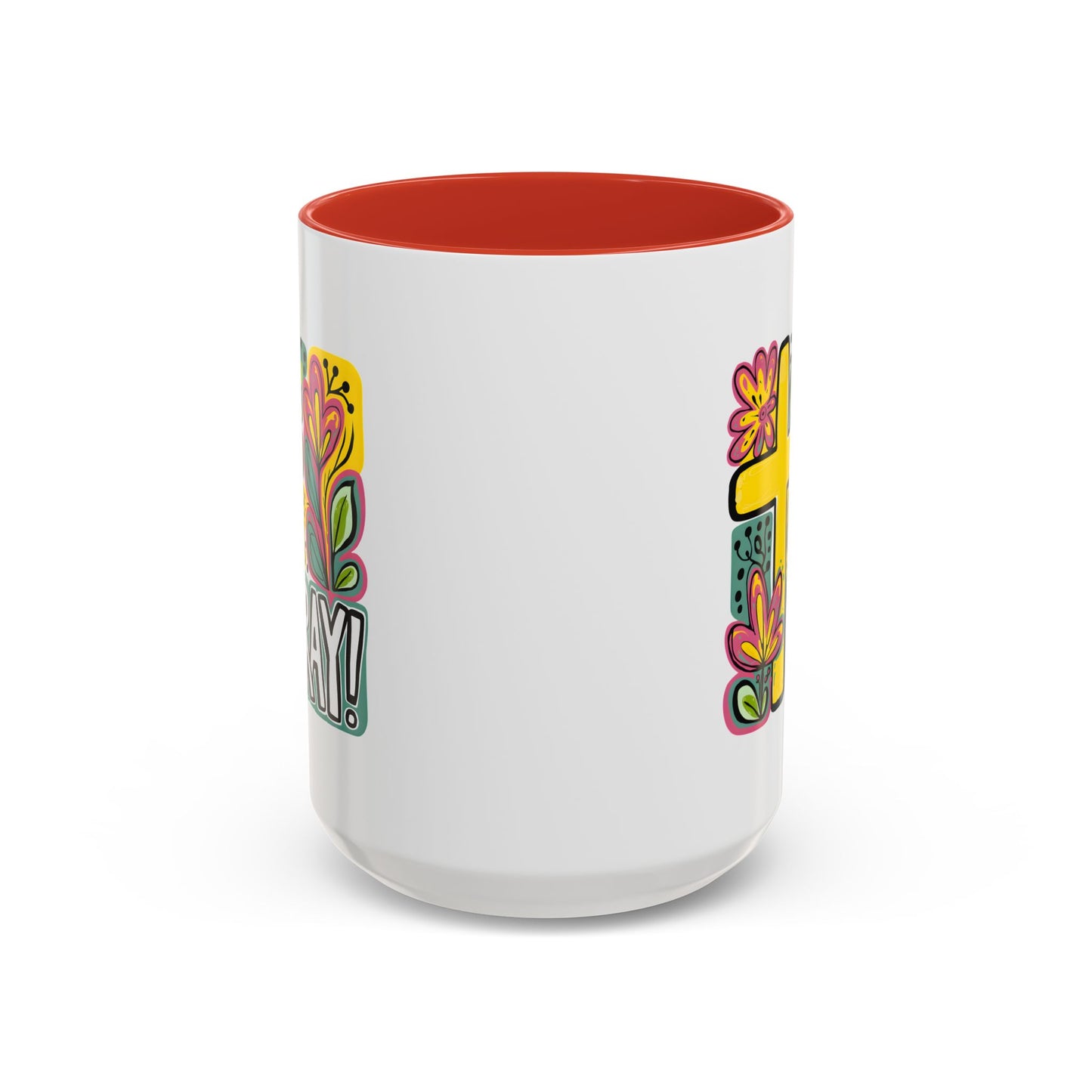 Religious Mug - Pray Cross
