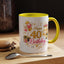 Birthday Mug - Happy 40th