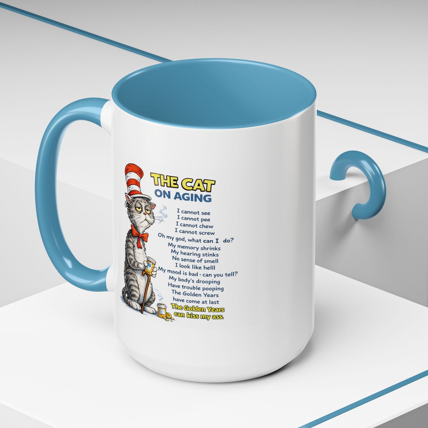 Humor Mug - The Cat Of Aging