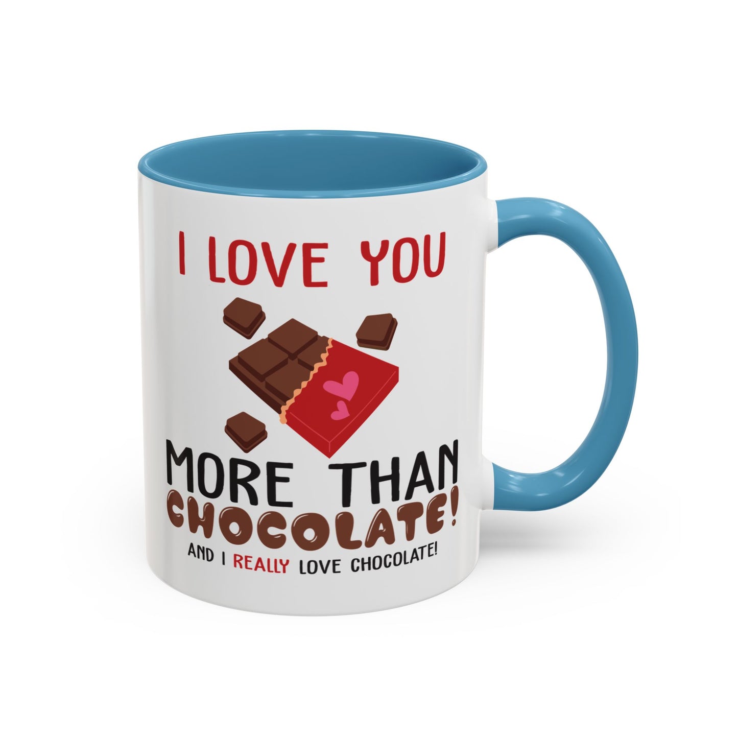 Anniversary Mug - I Love You More Than Chocolate