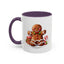 Christmas Mug - Gingerbread Man Cookies and Candy