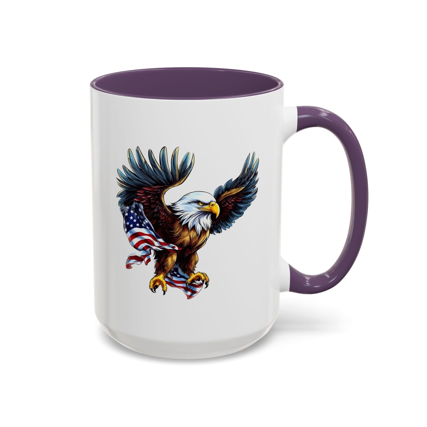 4th of July Mug - American Bald Eagle Flag 7