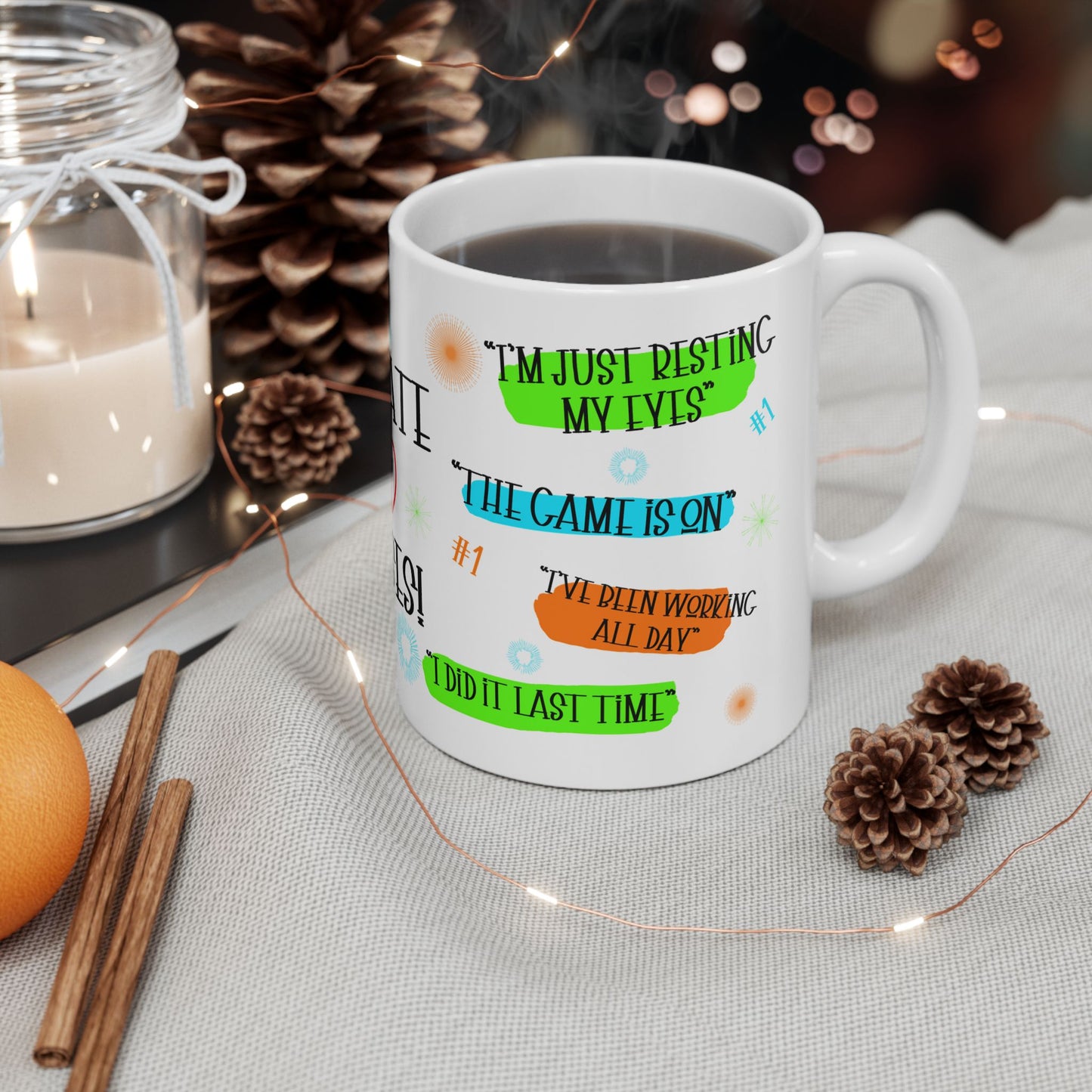Father's Day Mug - Ultimate Dad Excuses