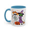 Halloween Mug - Skeleton & Witch