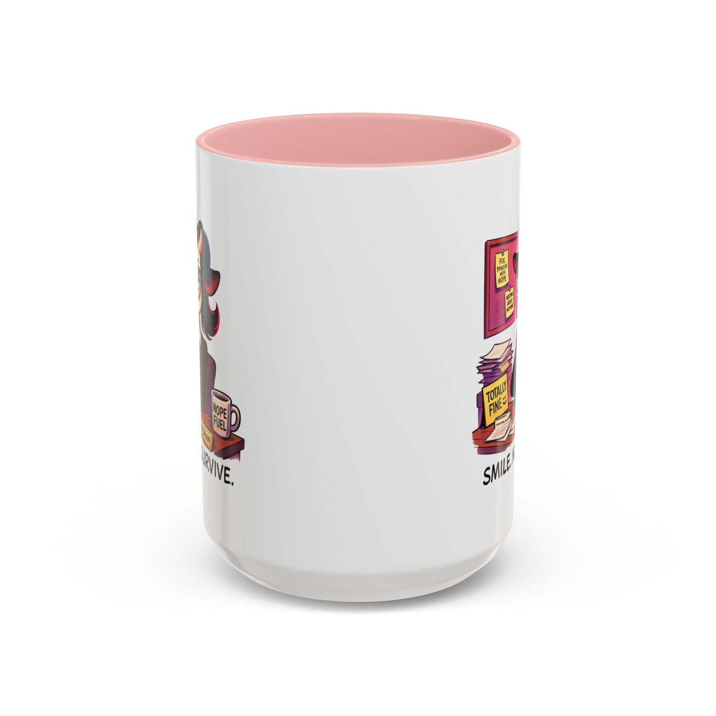 Office Mug - Smile Nod Survive