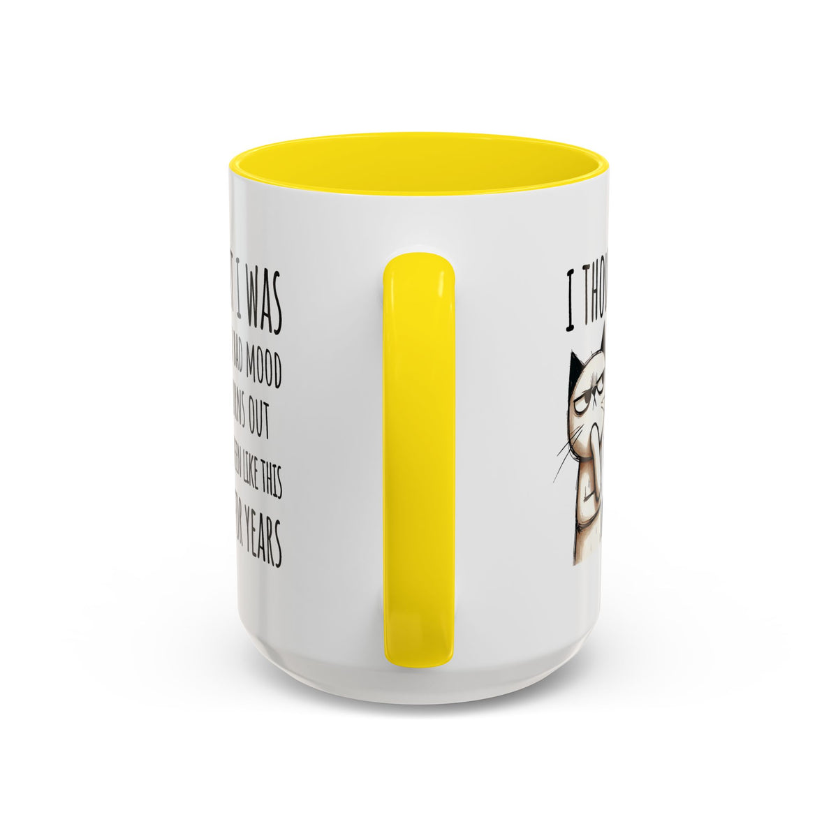 Adult Mug - I Thought I Was In A Bad Mood