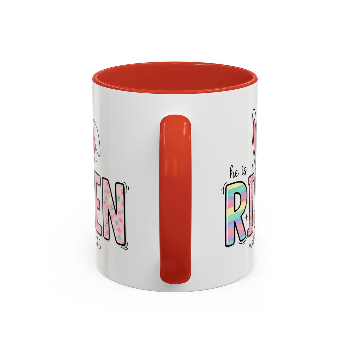 Easter Mug - He Is Risen Bunny