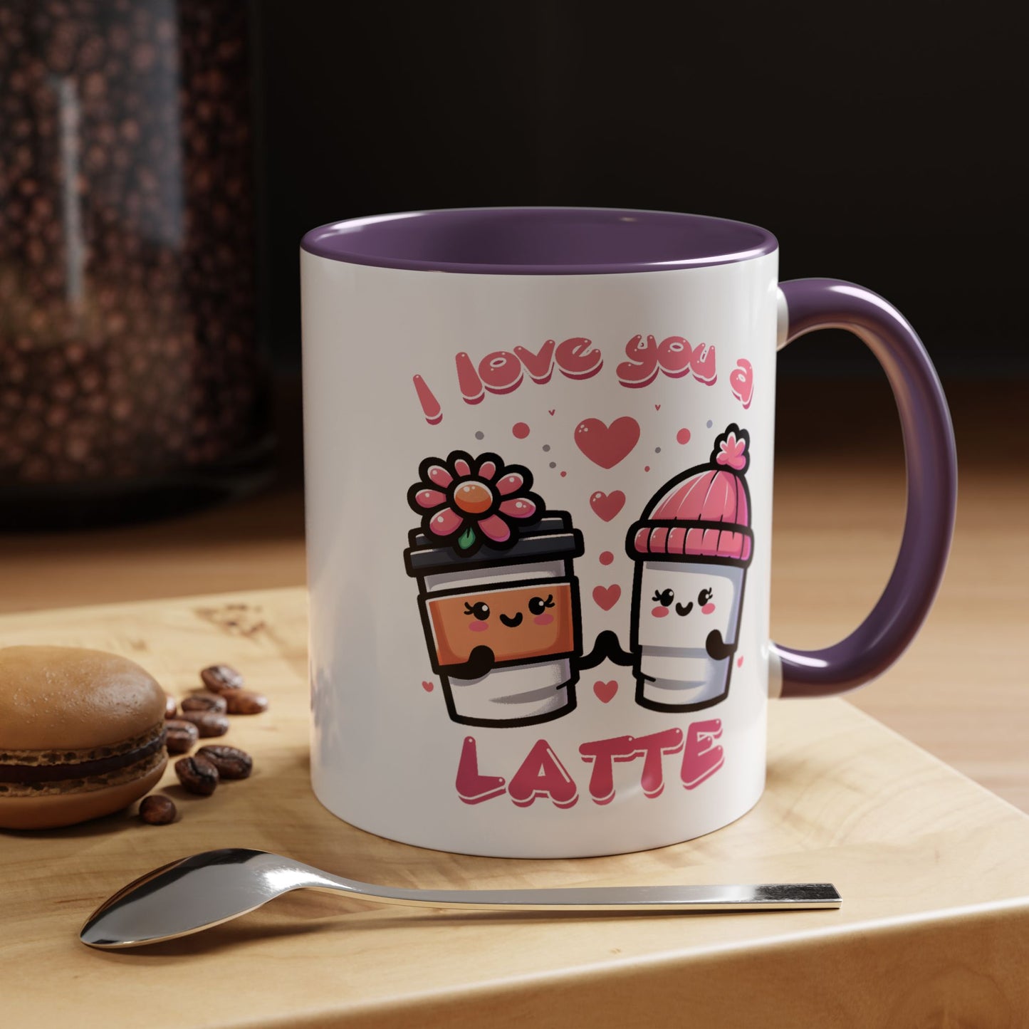 Anniversary Mug - I Love You a Latte Cute