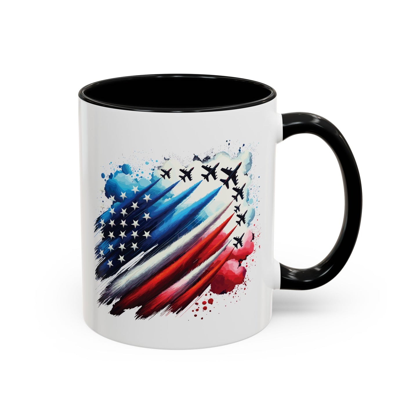 4th of July Mug - Fighter Jets USA Patriotic
