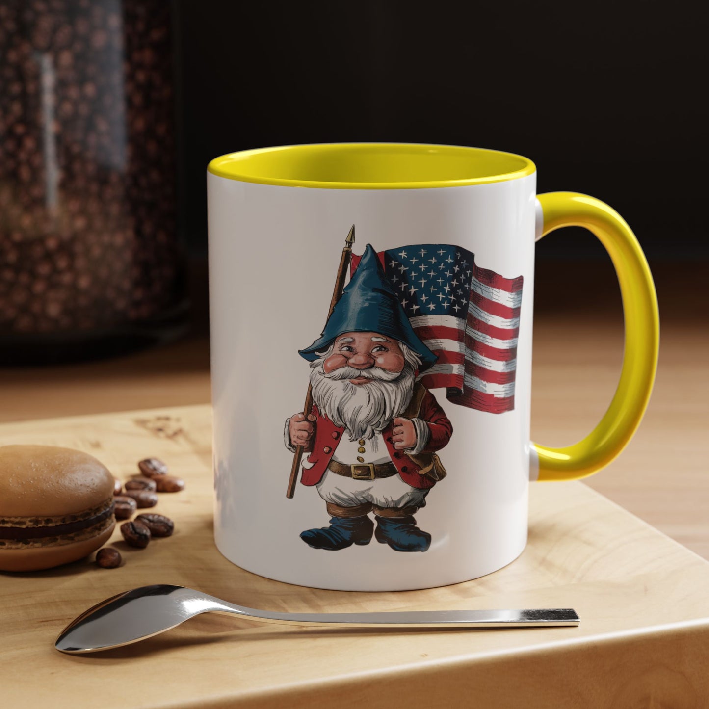 4th of July Mug - American Gnome 4