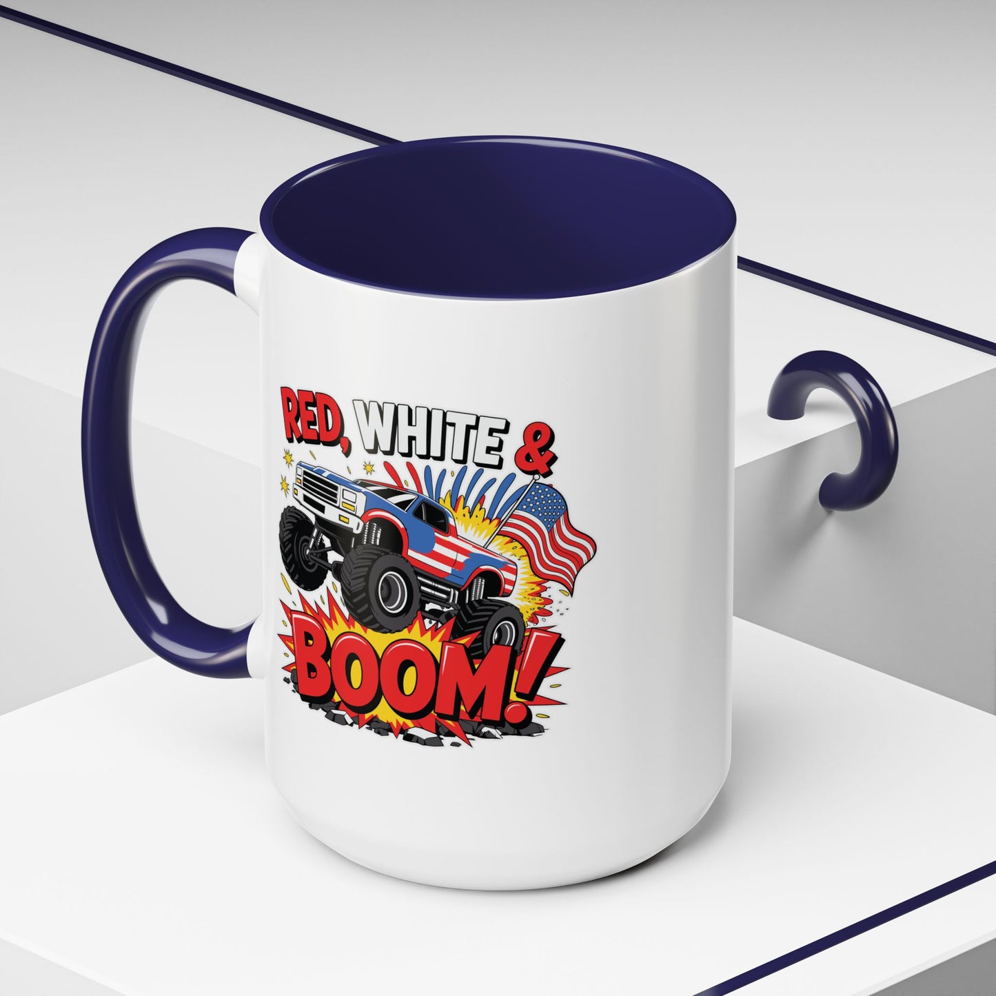 4th of July Mug - Red White & Boom!