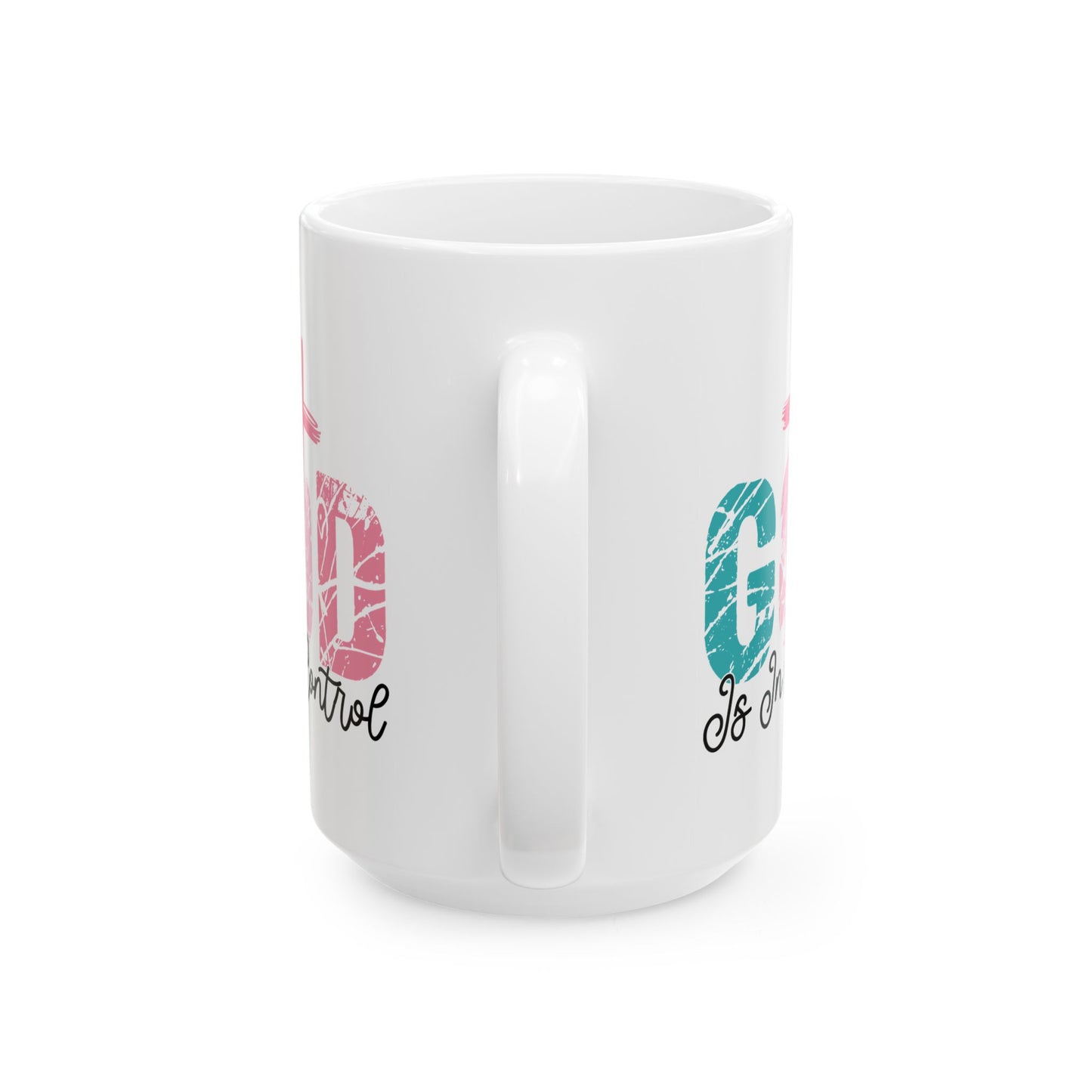 Religious Mug - God Is In Control
