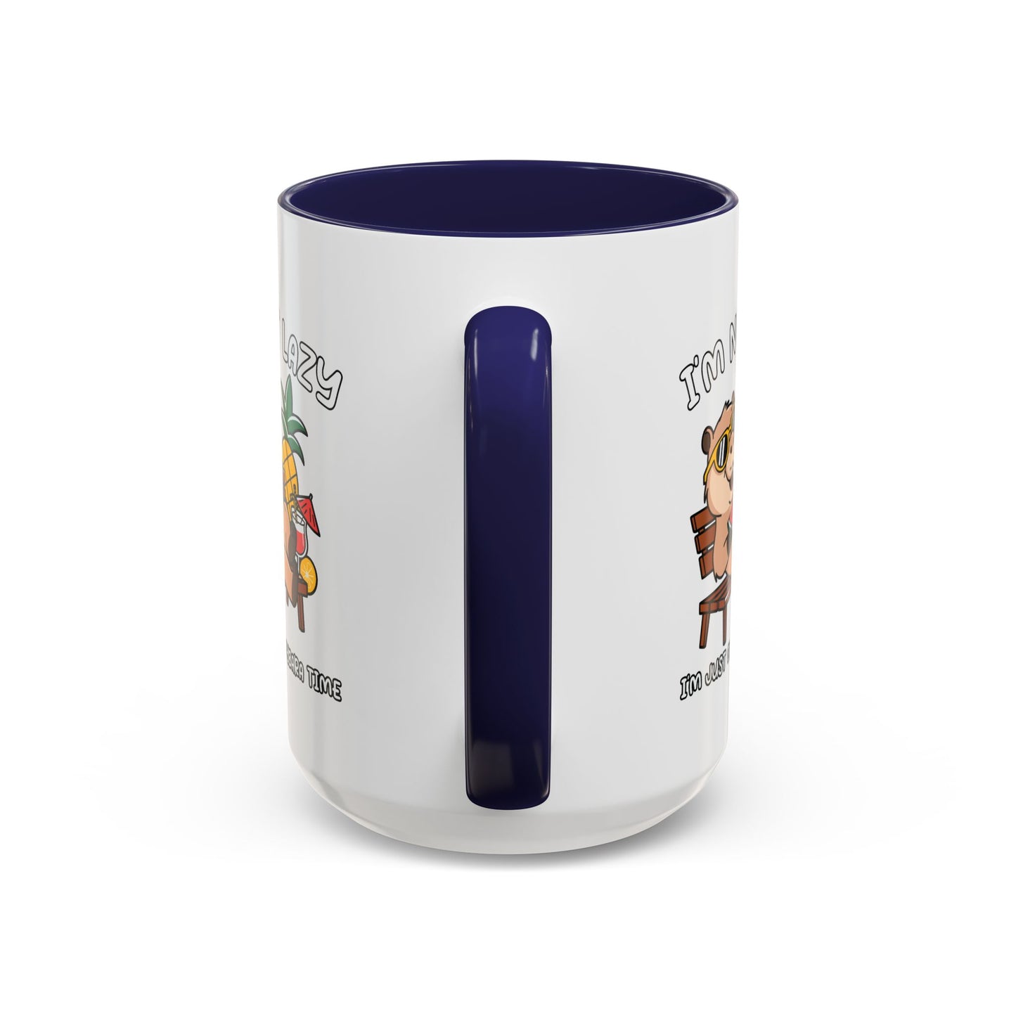 Humor Mug - I'm Not Lazy Capybara
