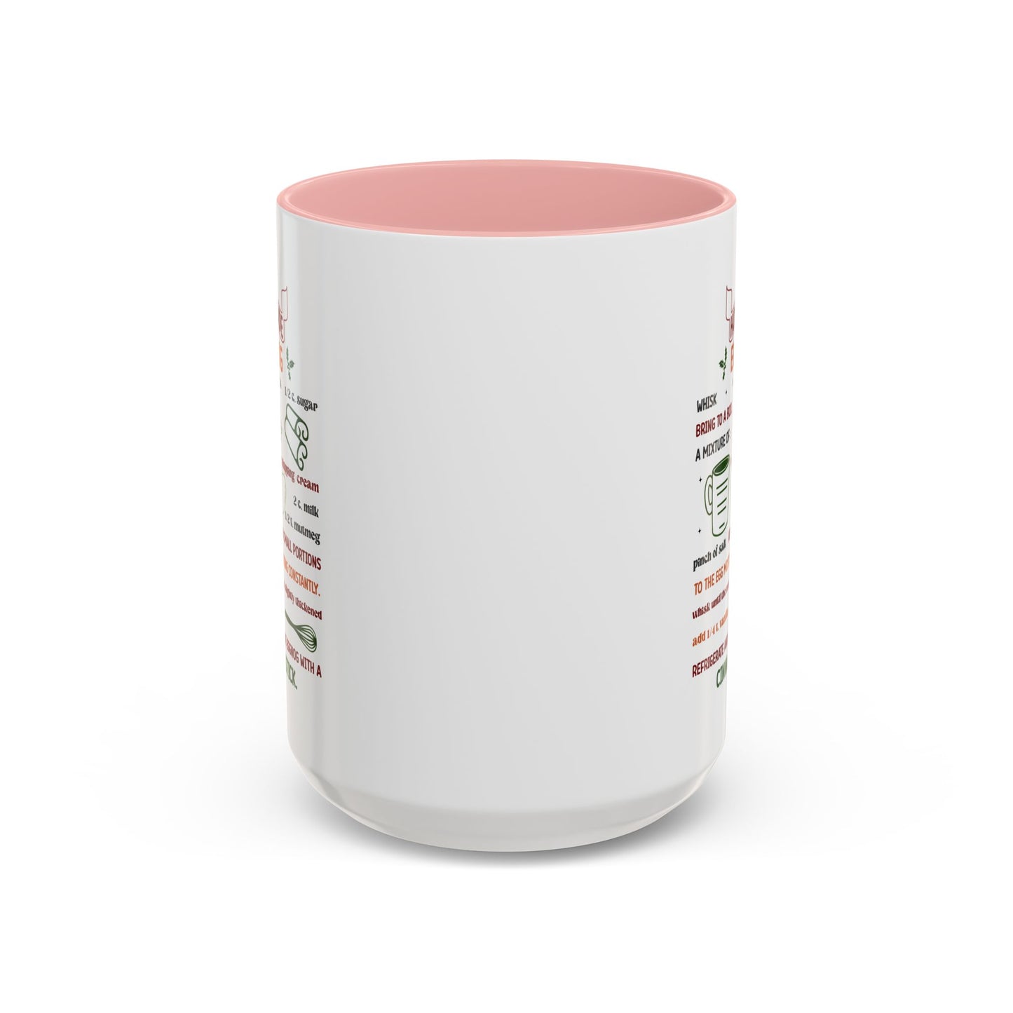 Christmas Mug - Homemade Eggnog Recipe