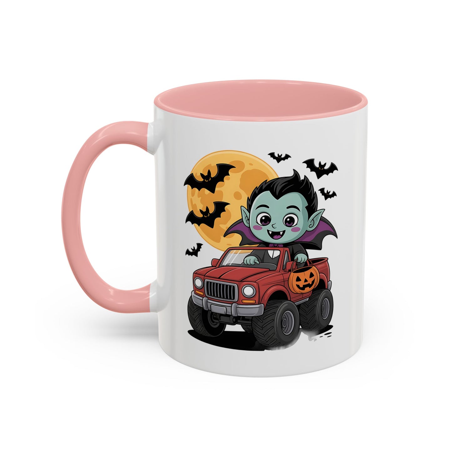 Halloween Mug - Driving Vampire
