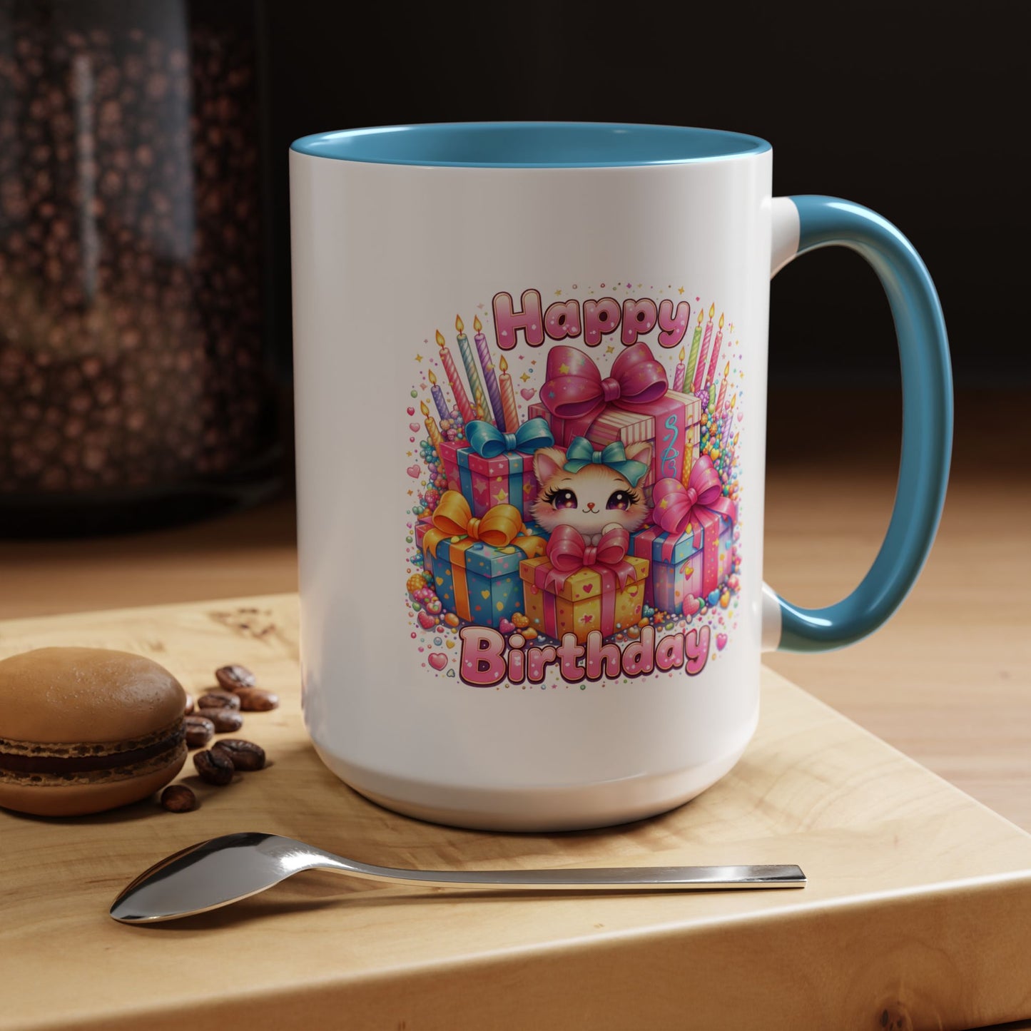 Birthday Mug - Kawaii Kitty