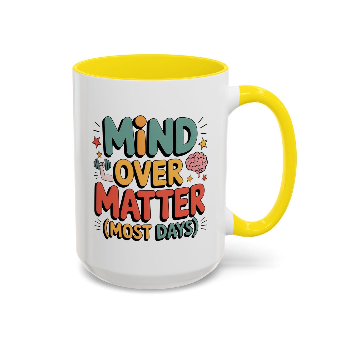 Wellness Mug - Mind Over Matter Graphic