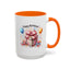 Birthday Mug - Happy Birthday Pink Ribbon Present