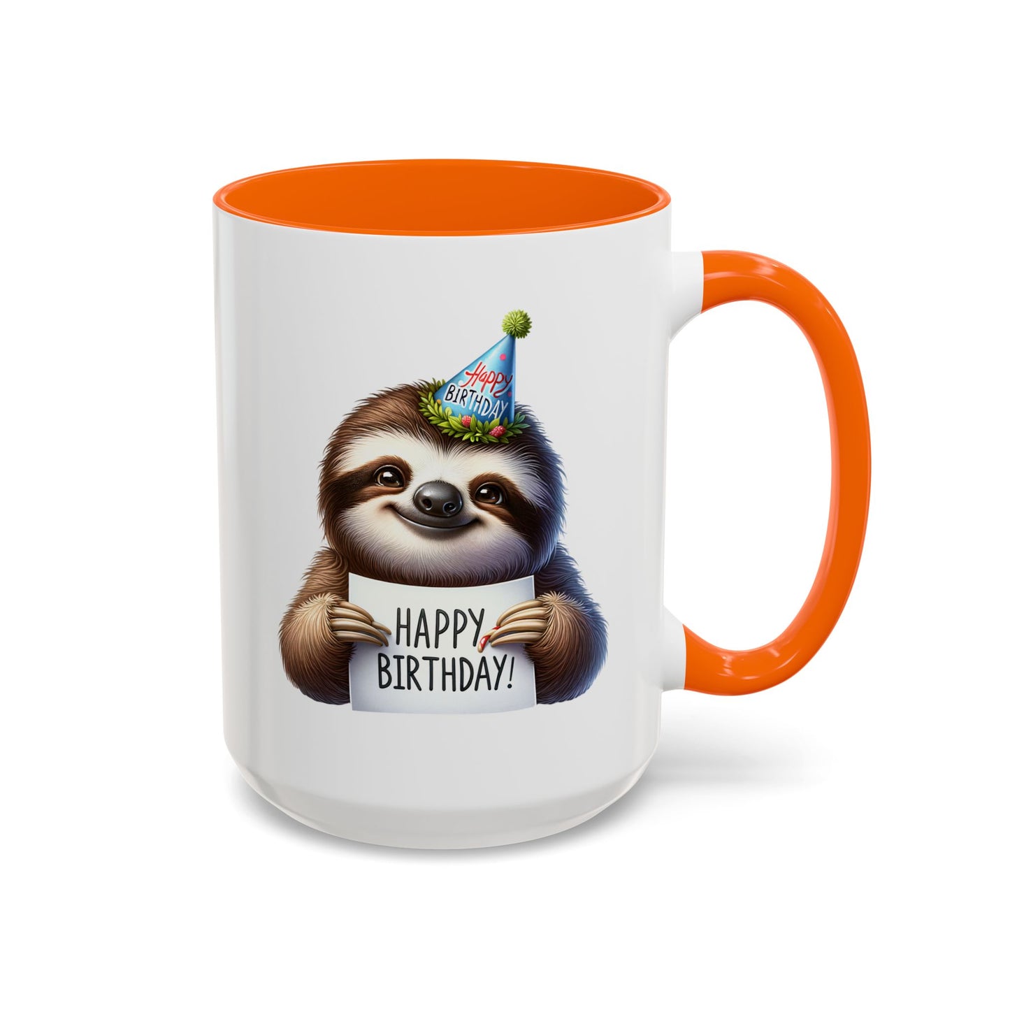 Birthday Mug - Sloth Clipart