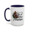 4th of July Mug - God Bless America Cross Flag