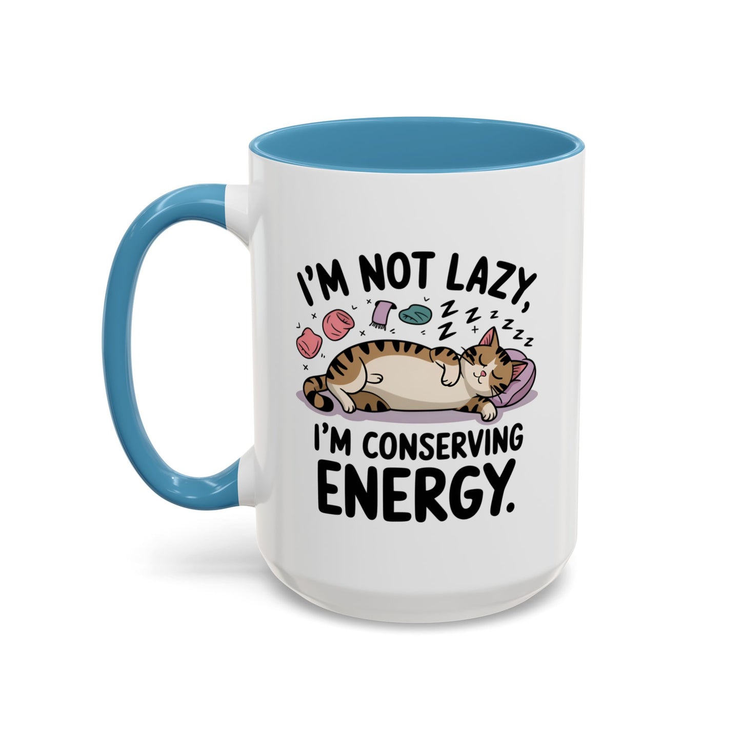 Animal Mug - I'm Not Lazy I'm Conserving Energy