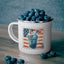 4th of July Mug - American Flag Iced Drink Stamp