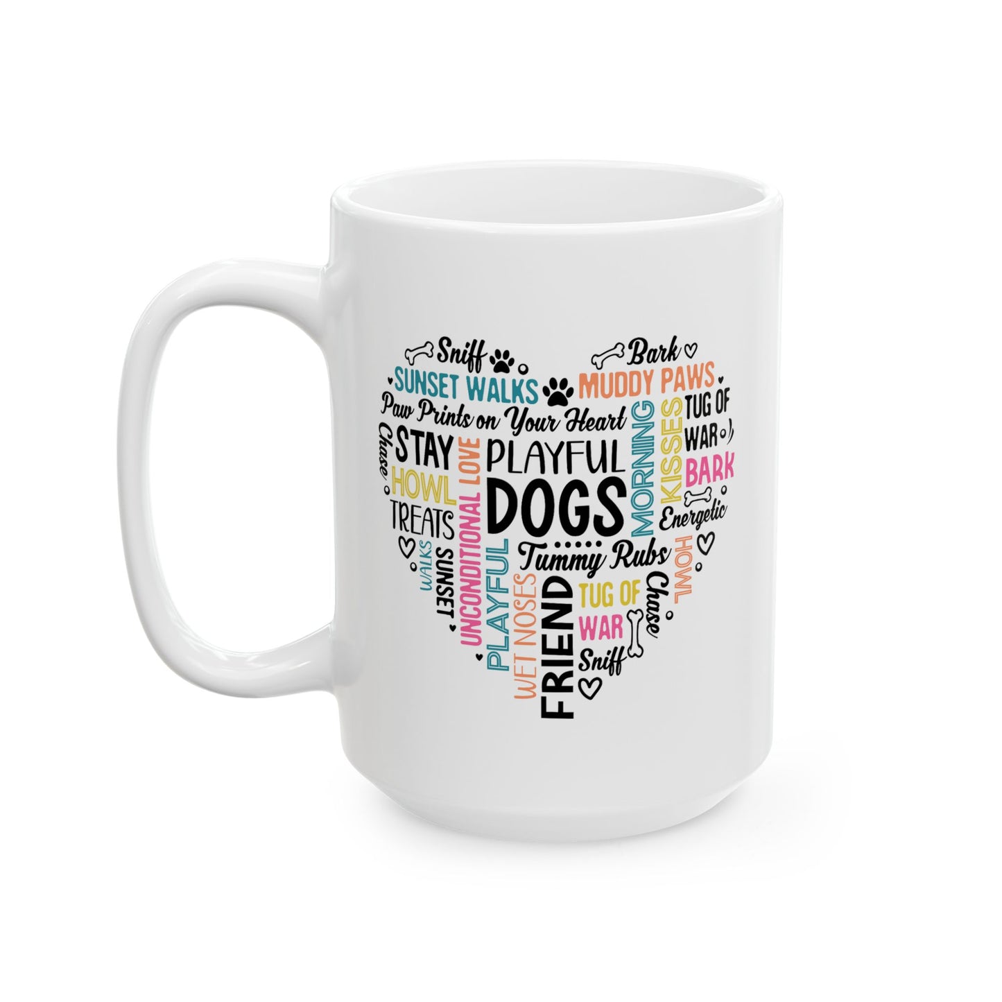 Animal Mug - Dog Mom Heart