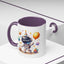 Birthday Mug - Happy Birthday Astronaut, Cake & Balloon