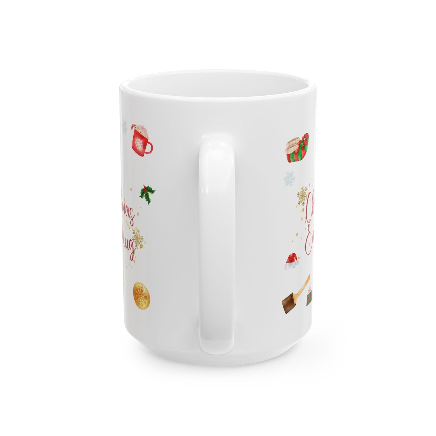 Christmas Mug - Christmas Eve Mug Red Text