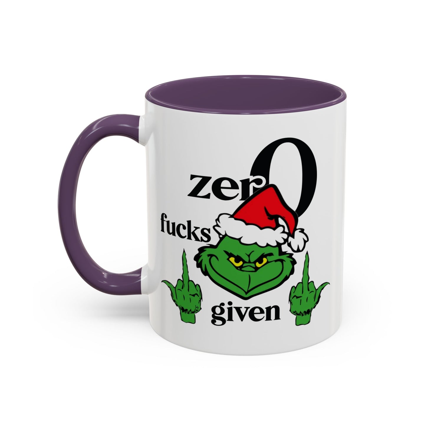 Adult Mug - Zero Fucks Given Grinch