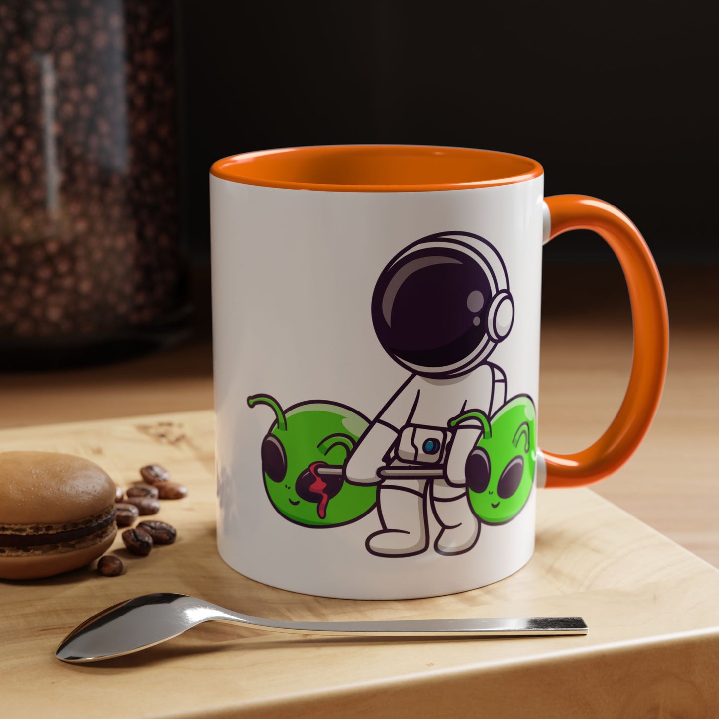 Alien Mug - Astronaut Lifting