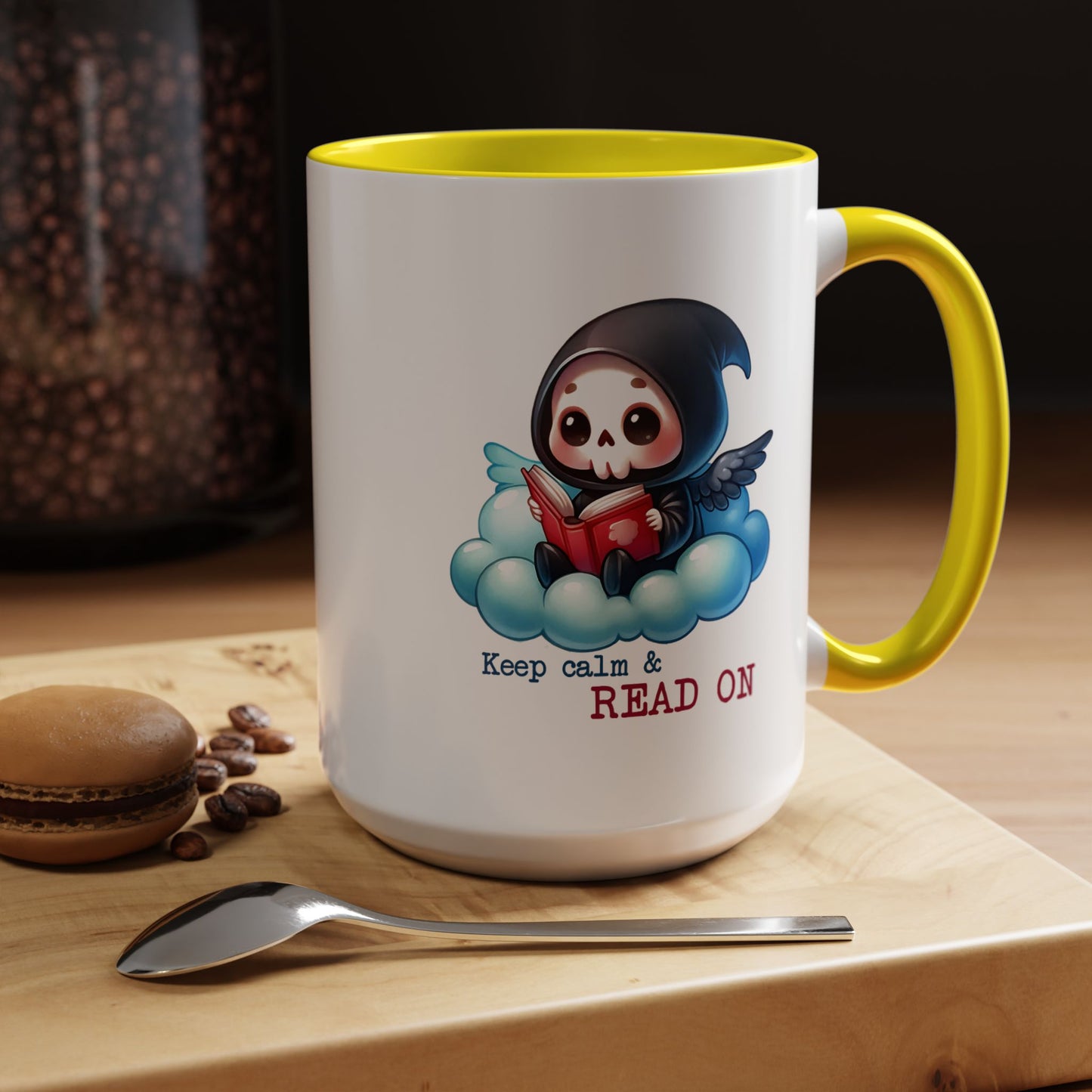 Wellness Mug - Keep Calm And Read On