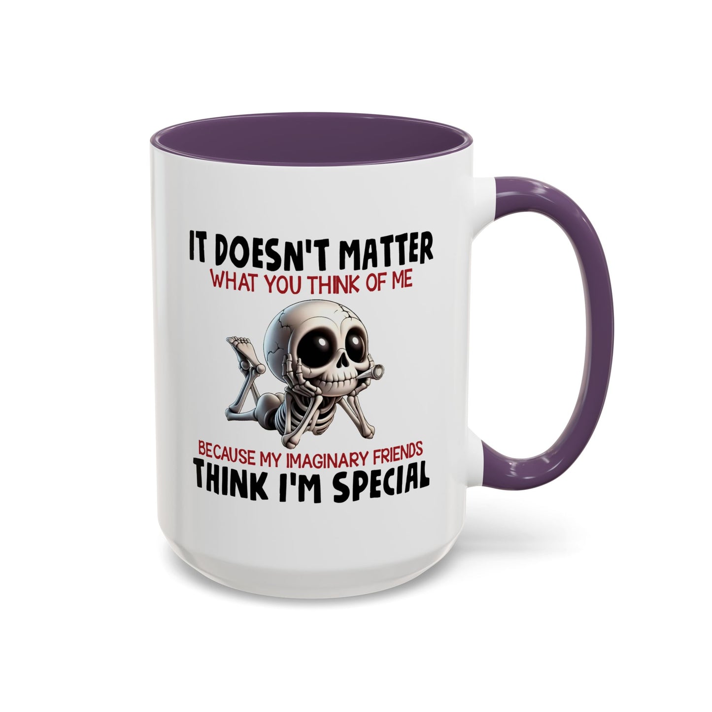 Humor Mug - It Doesn't Matter What You Think of Me