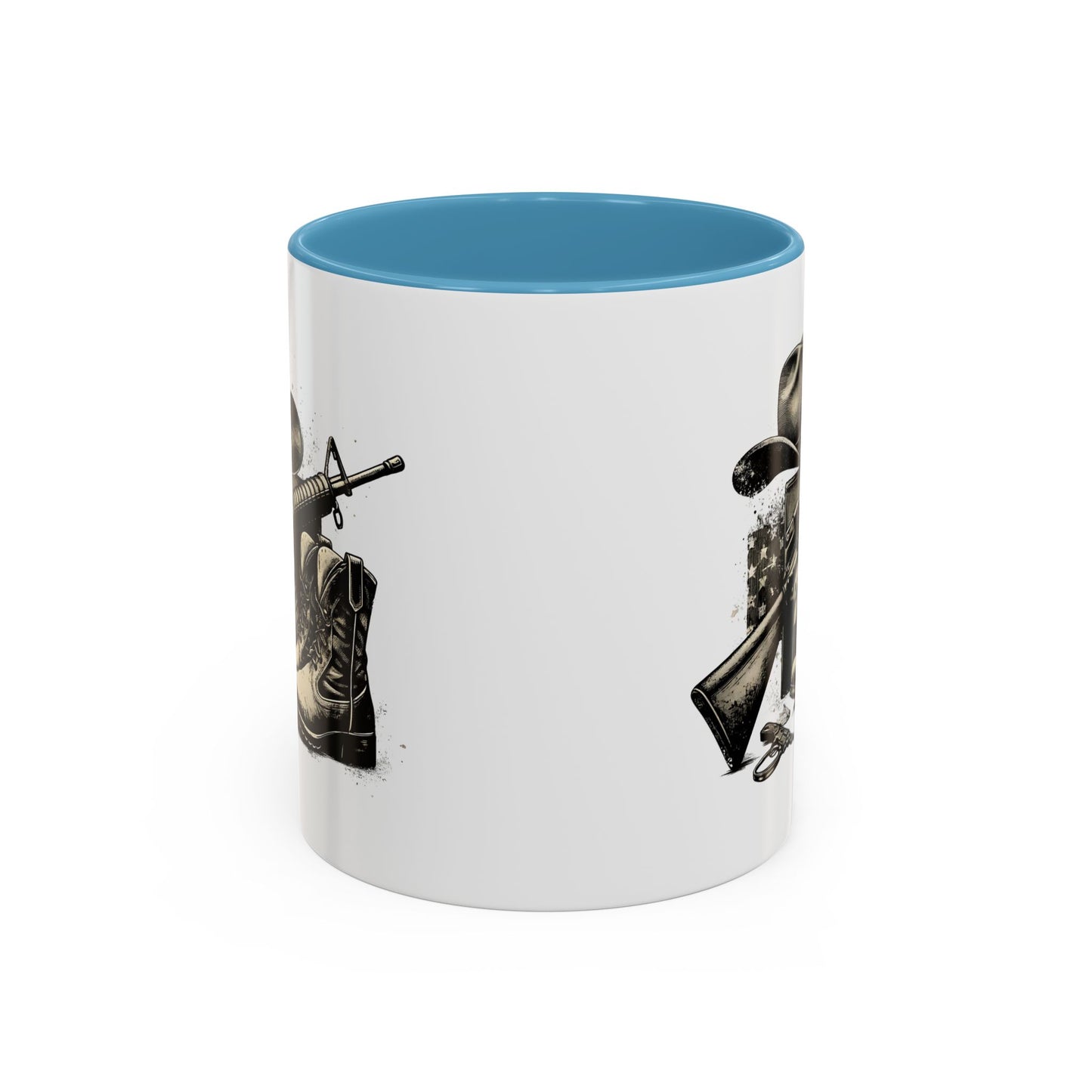 4th of July Mug - Soldier Hat Boots Gun