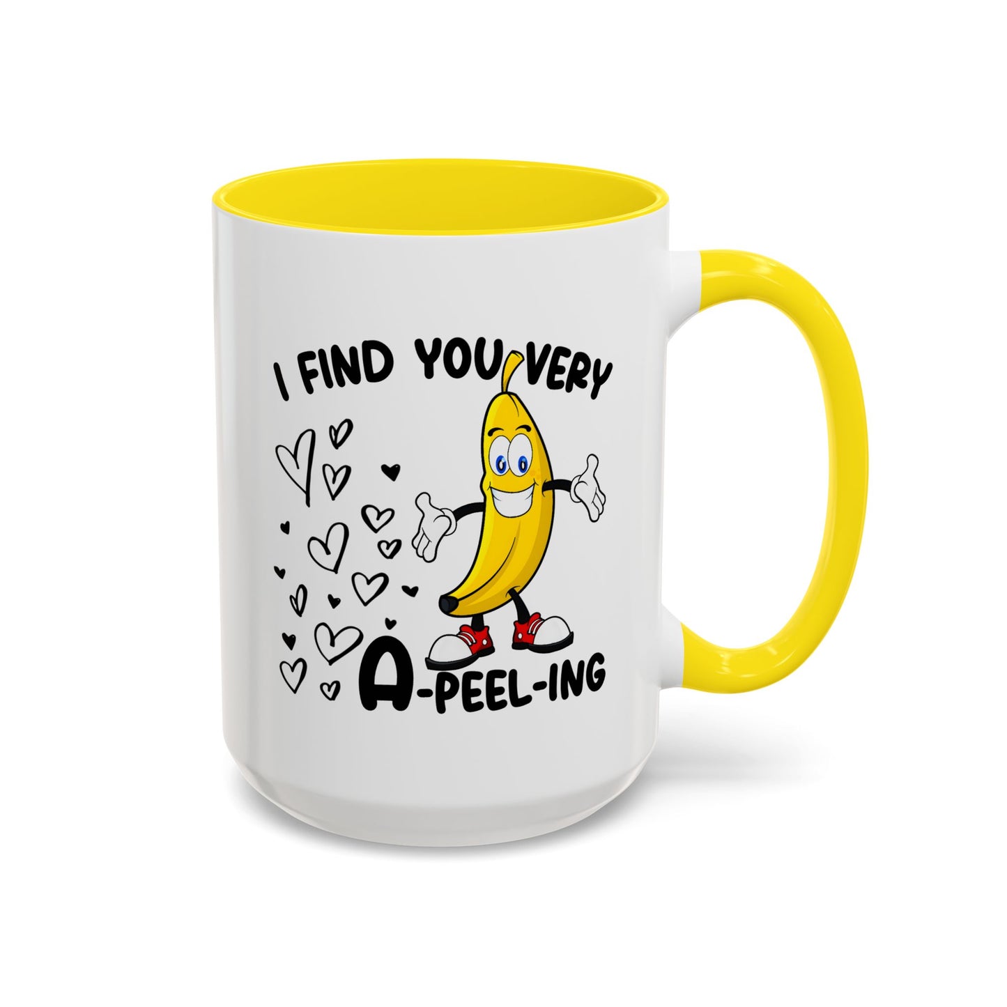 Adult Mug - I Find You Very A-Peel-Ing