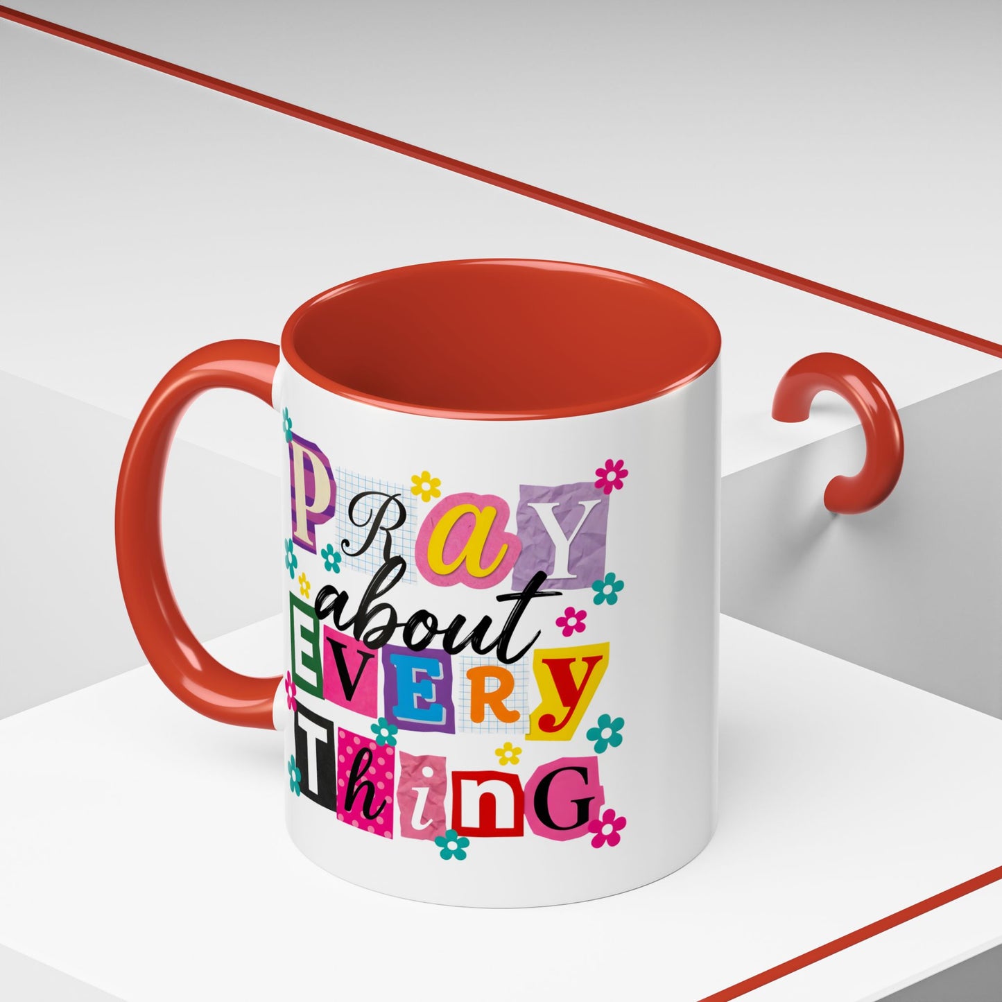 Religious Mug - Pray About Everything