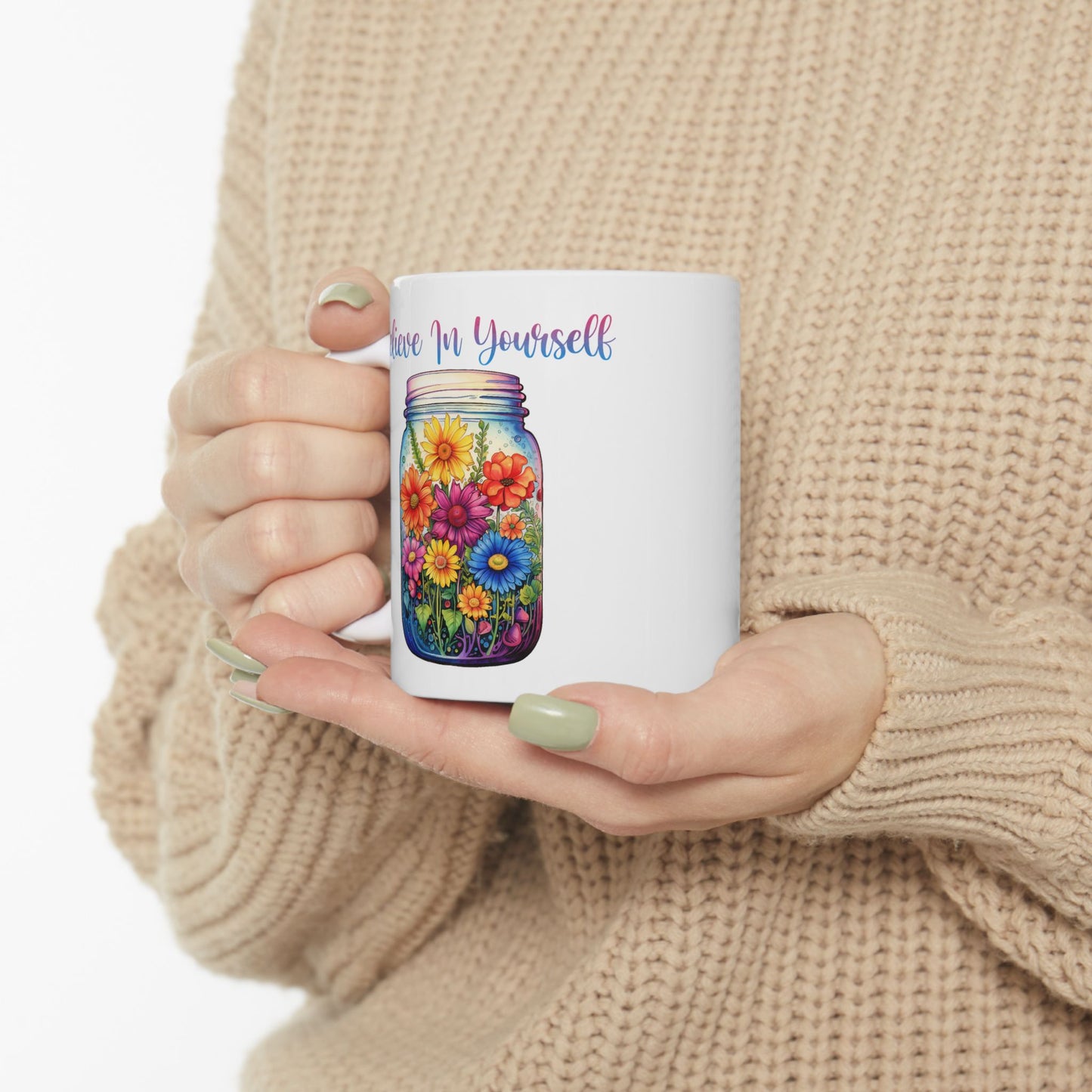 Motivation Mug - Believe In Yourself Jar