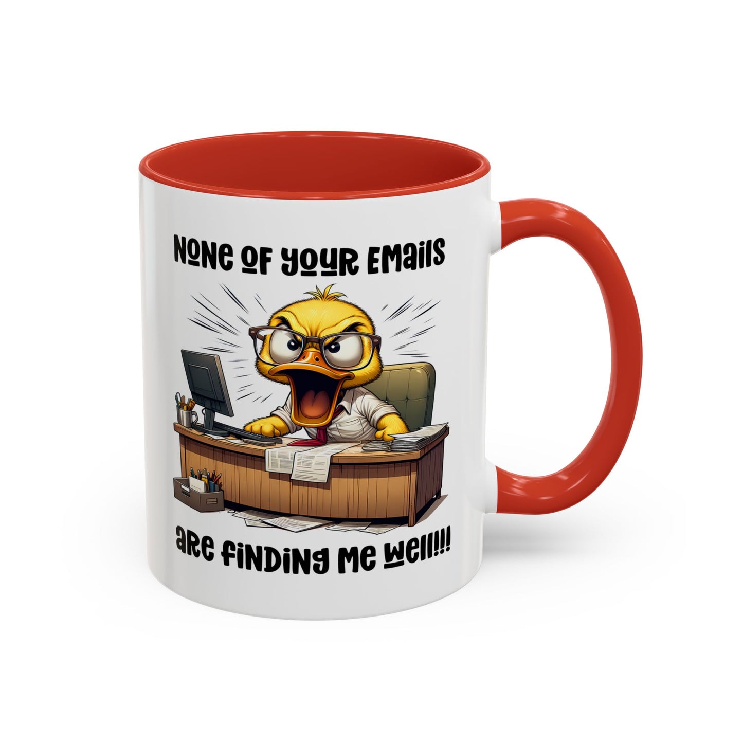 Office Mug - None Of Your Emails