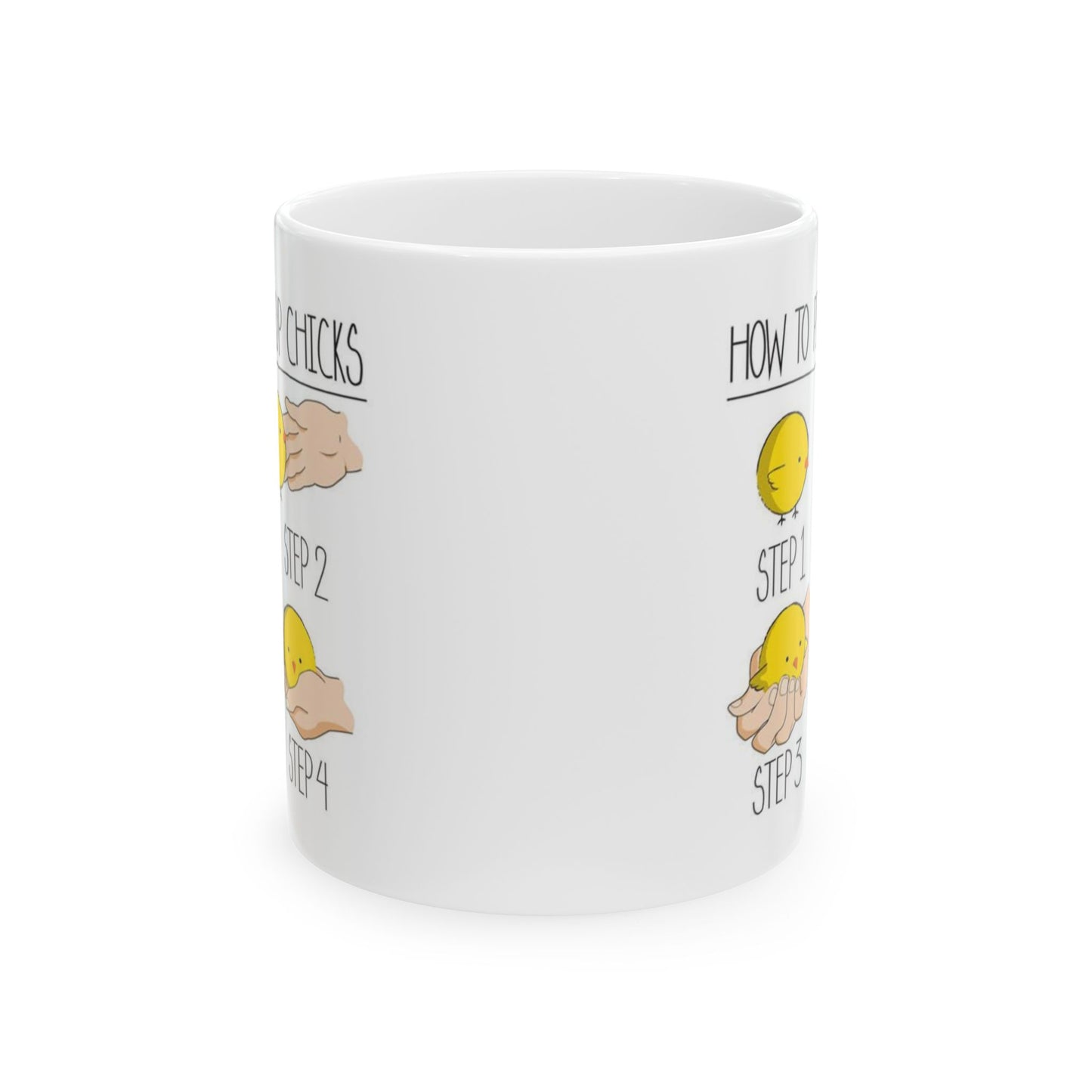 Humor Mug - How To Pick Up Chicks